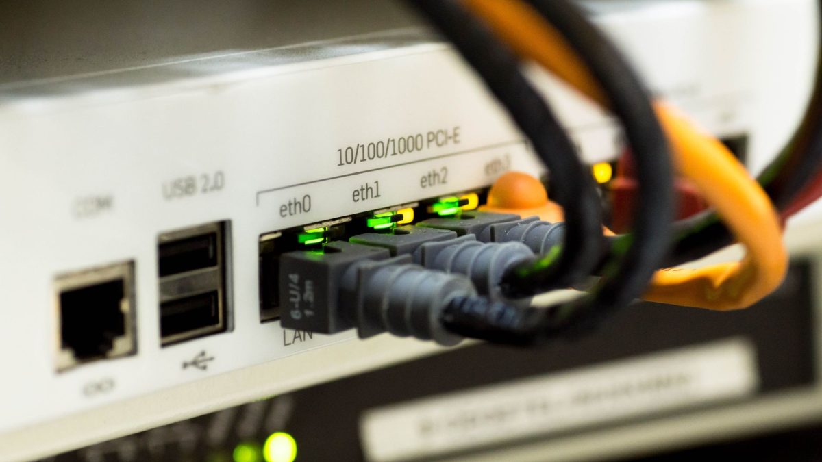 Wifi Router Closeup