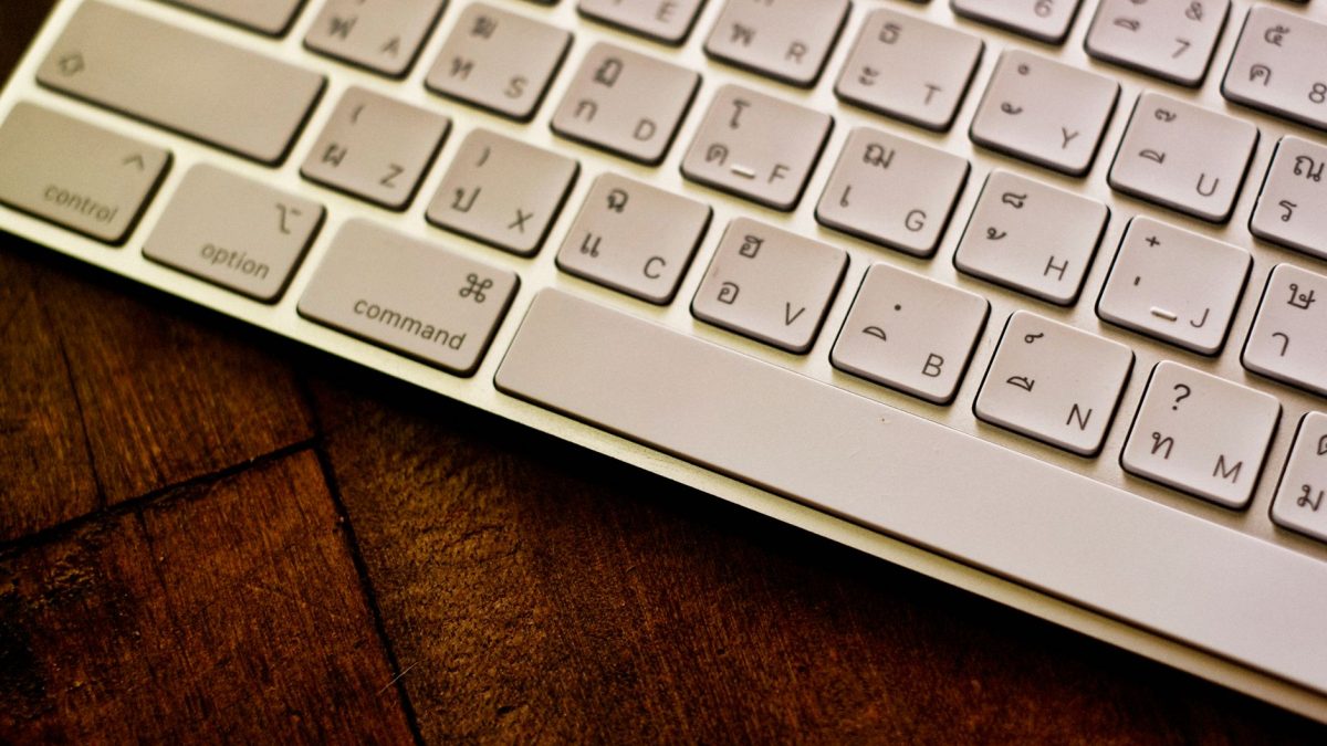 Computer Keyboard Closeup