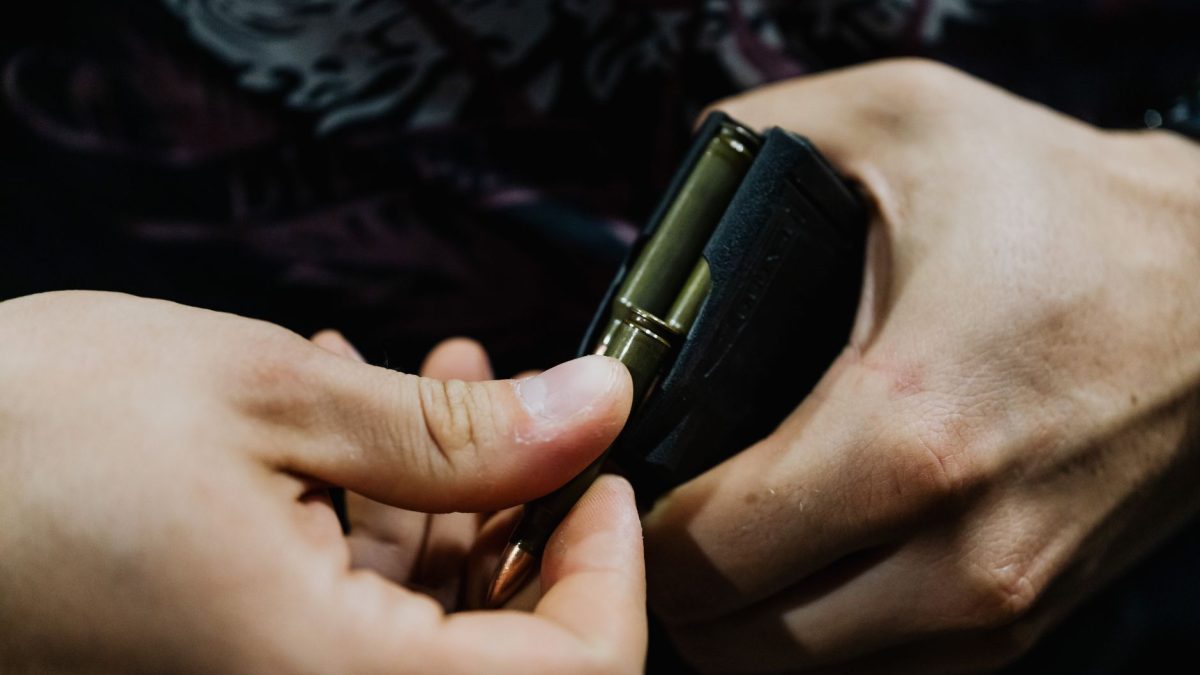 Hand Holding Cartridge