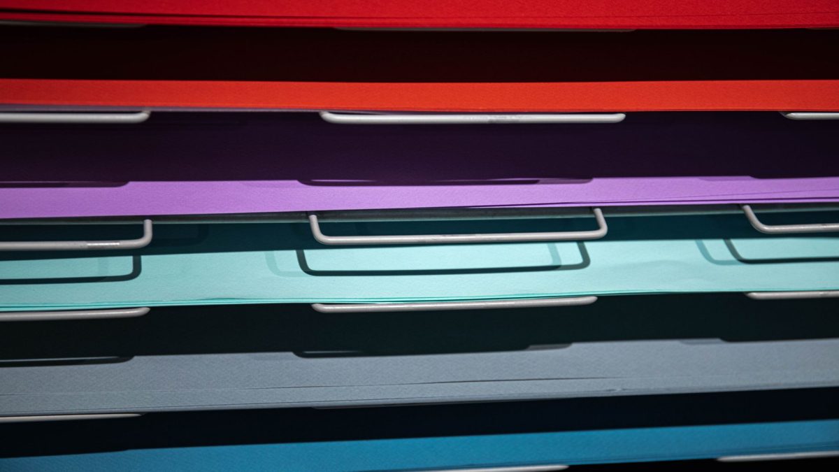 Stacked Printer Paper