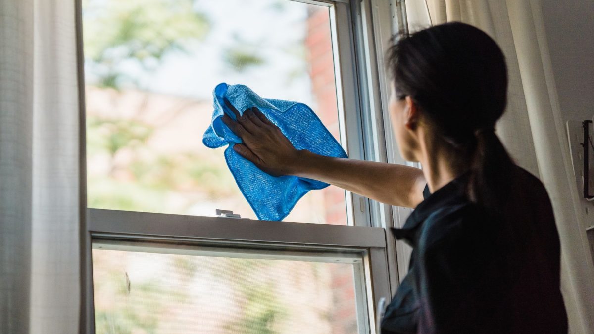 Microfiber Cloth Cleaning